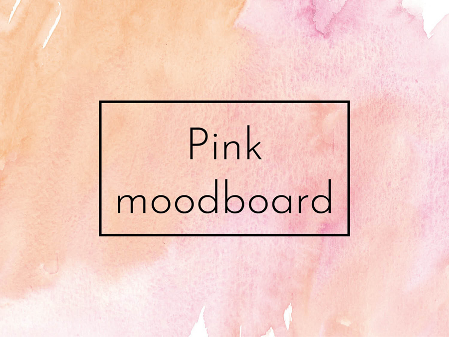 Moodboard : la couleur rose dans nos intérieurs