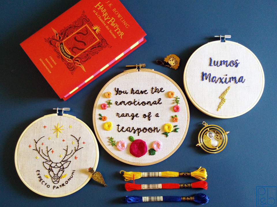 Broderies Harry Potter